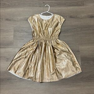 Gold Kids Party Dress